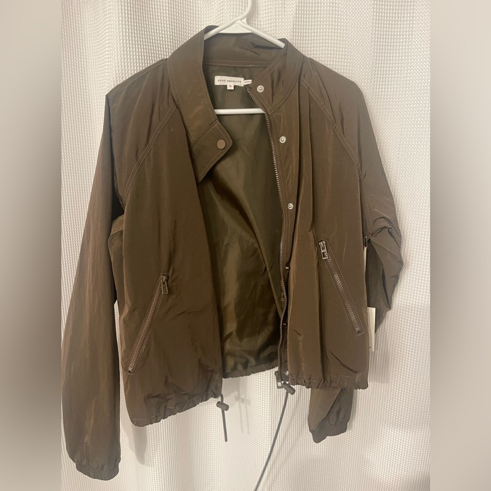 Good American bomber jacket